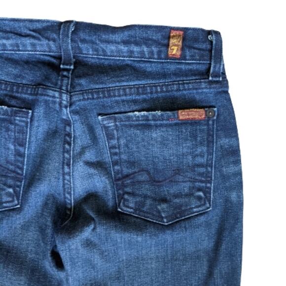 7FAMK Roxanne Skinny Jeans 25 Mid-rise - Picture 5 of 12